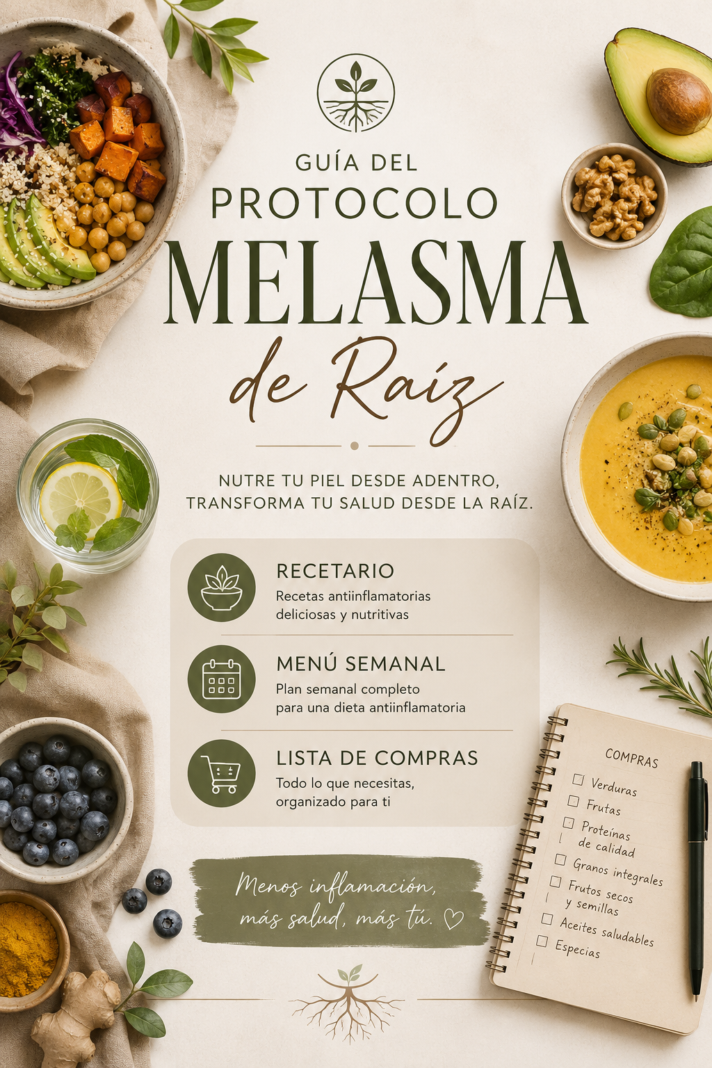 Protocolo de Raiz para Tratar el Melasma